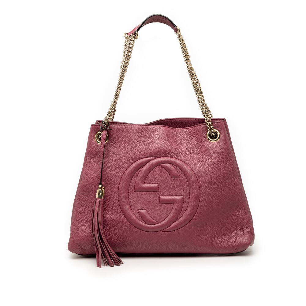 Gucci Medium Calfskin Soho Chain Tote #317688G80B